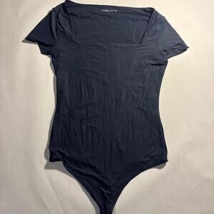 Abercrombie & Fitch Women's Navy and Blue Bodysuit